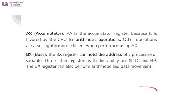 Microprocessor and Interfacing | Register | Lecture -01 | EEE | Dewan Mabrur |University of Scholars