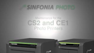 sinfonia printer - printhead cleaning