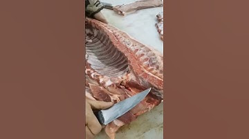 Detailed explanation of how to properly cut pork 1 #meat #bbqmeat #food
