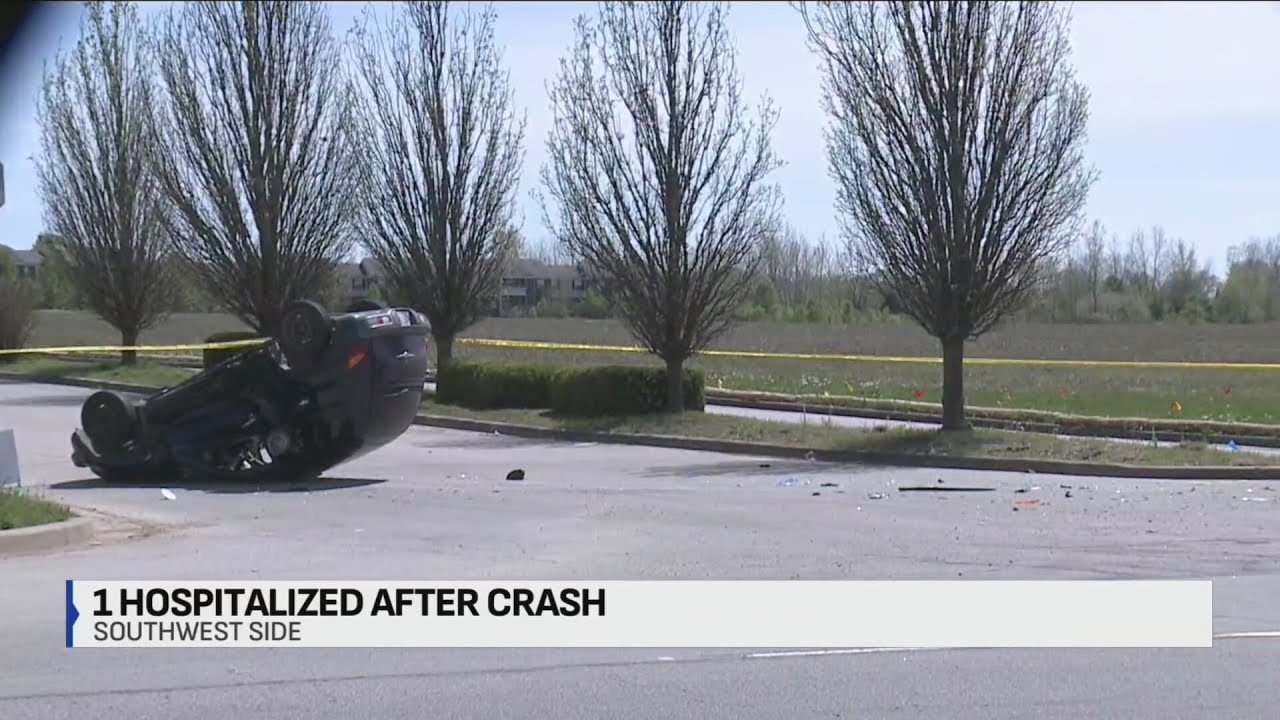 IMPD: 1 in critical condition after southwest side crash - YouTube