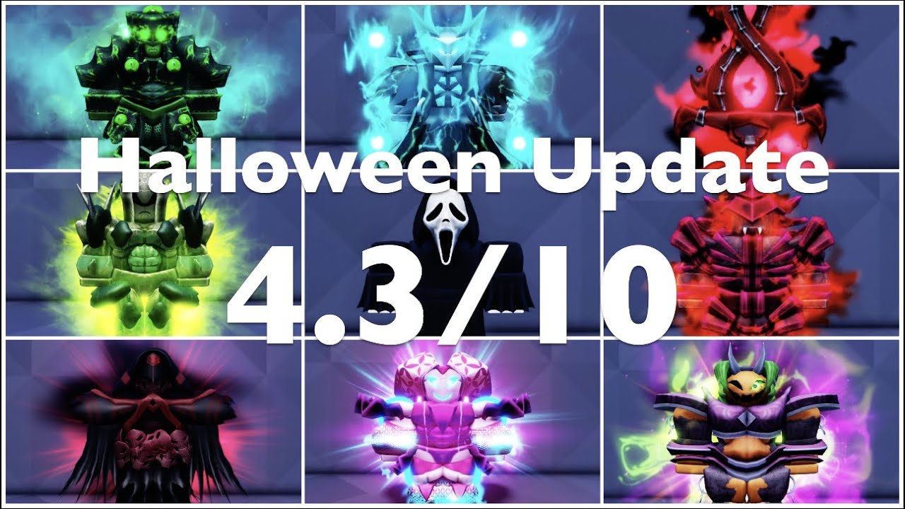YBA New Halloween Update 2022 Rating - Event, New Skins, Map and Changes  Walkthrough 