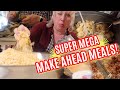 💥 MEGA MAKE AHEAD MEALS to FEED LARGE FAMILIES and BIG CROWDS!! | Meal Prep, Freezer Meals, Lots! ✅