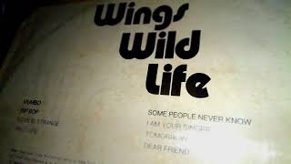 PAUL Mc CARTNEY &amp; WINGS ( Tomorrow - Wild Life - Vinil Sound - Ed 1971 ) HD