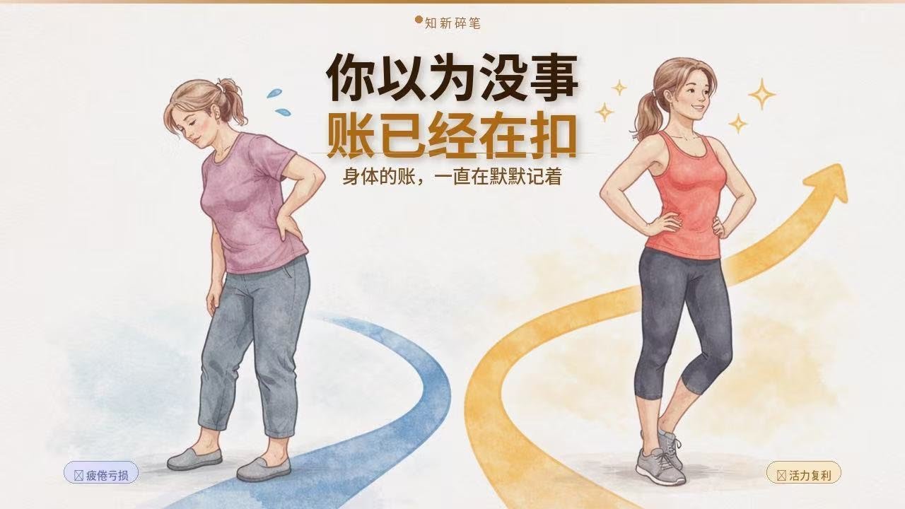 习惯复利：你以为没事，账已经在扣