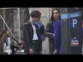 Maneskin reacts to hearing the original beggin blasted from car stereo in nyc