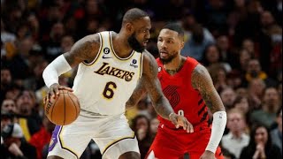 Los Angeles Lakers vs Portland Trail Blazers Full Game Highlights | Jan 22 | 2023  NBA Season