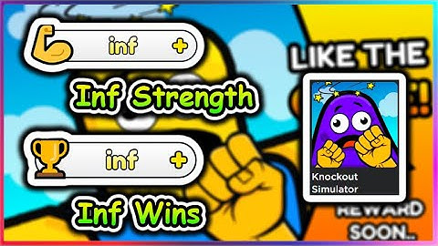 [OP] Roblox Knockout Simulator Script - Infinite Wins / Strength / Powers