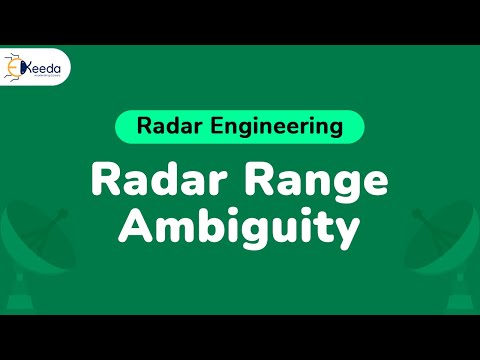 Radar Range Ambiguity - Radar Equation - Radar Engineering