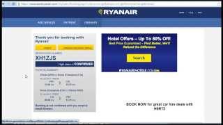 Как докупить багаж у Ryanair