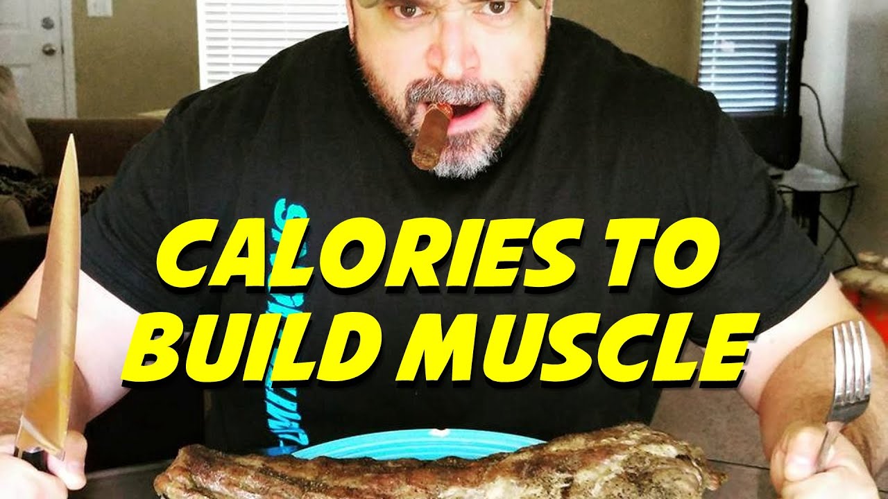 How many calories do i need to build muscle