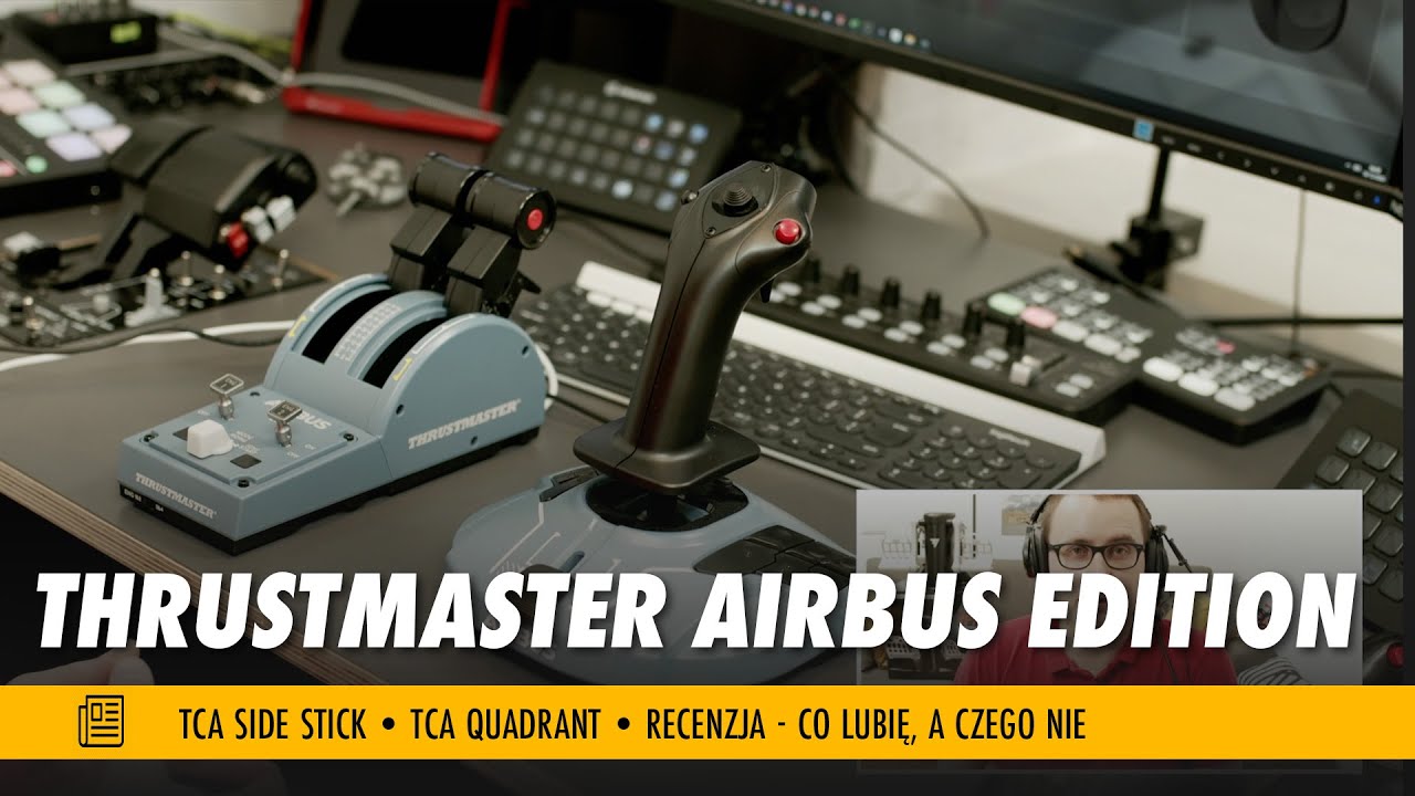 Thrustmaster Sidestick + Throttle Quadrant Airbus Edition. Recenzja