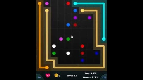 10 × 10 MANIA LEVEL 22 - FLOW GAME ON FACEBOOK Connect the dots