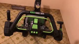 Ego Snt2130 56 Volt 21 Inch Flagship Single Stage Snow Blower With Peak Power And Heated Handle