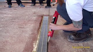 How To Install A Floor Drain