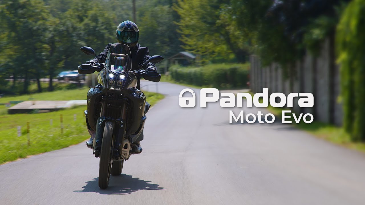 Pandora MOTO EVO GSM/GPS motorcycle alarm with built - in