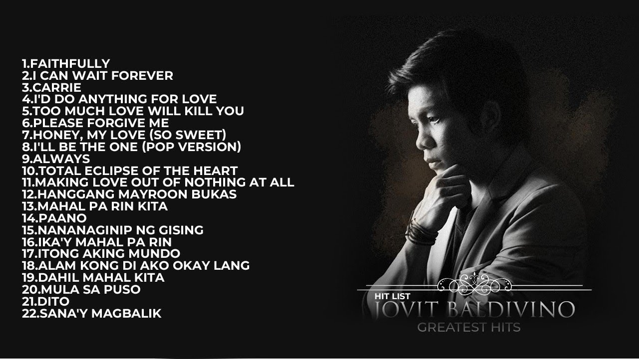 Hit List: Jovit Baldivino Greatest Hits Hit List: Jovit Baldivino Greatest Hits