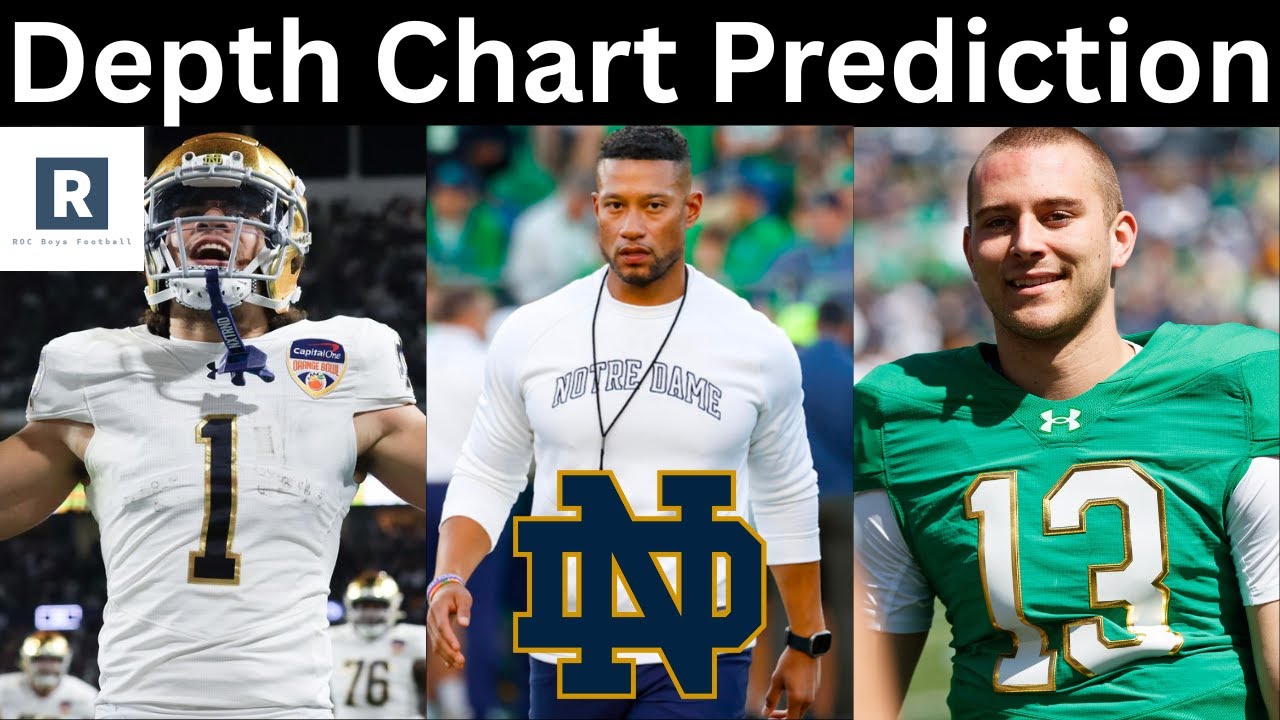 Notre Dame Football Depth Chart Prediction National Championship