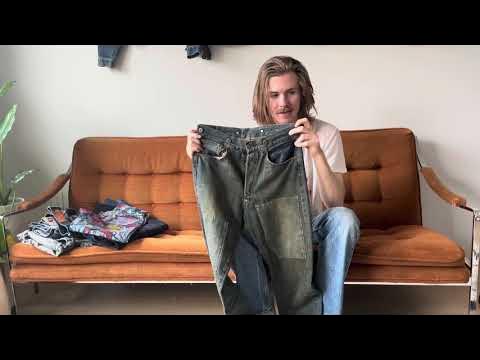 Levi's Vintage Clothing 1947's 501XX JEANS The effect of wearing jeans for  two than a year #levis #lvc #levisvintageclothing…