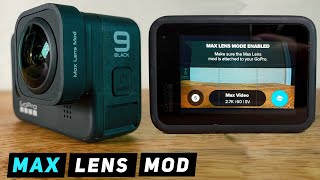 Max Lens Mod for GoPro HERO9 HERO10 HERO11  HOW TO SET UPGET STARTED   GoPro Tip 686 | MicBergsma