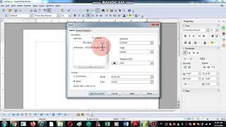Label creation in Open Office Writer