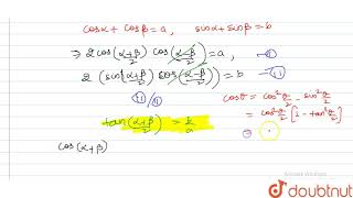 If Cosalphacosbetaa, Sinalphasinbetab, Then Cosalphabeta Is