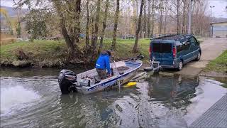 Présentation Bass Boat linder sportsman 445 catch en navigation