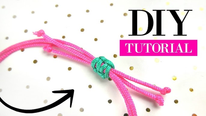 part 11 #bracelet #tutorial, tutorial slip knot bracelet