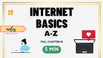 Internet Basics - Computer Networks | Chapter 1 Class 10 Information Technology