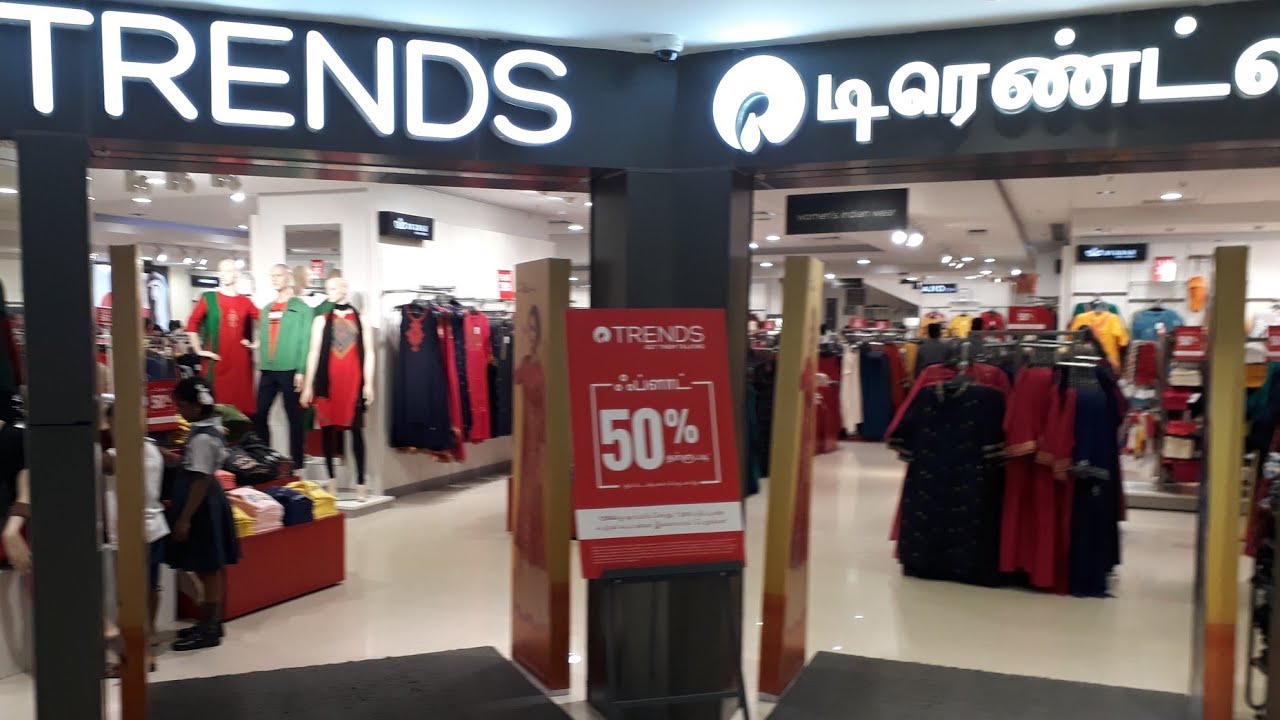 Pondicherry RelianceTrends showroom Shopping Vlog.. YouTube
