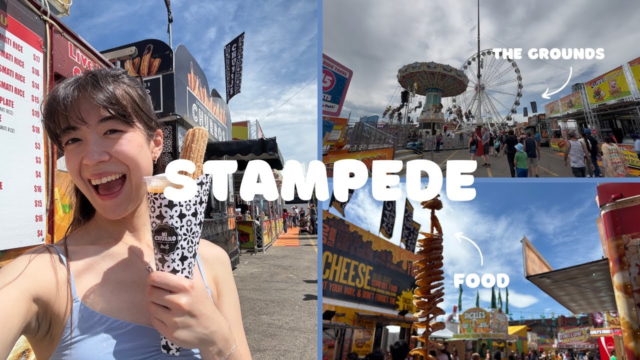 LETS GO TO THE CALGARY STAMPEDE ~ Food, shops, rides, and animals!!