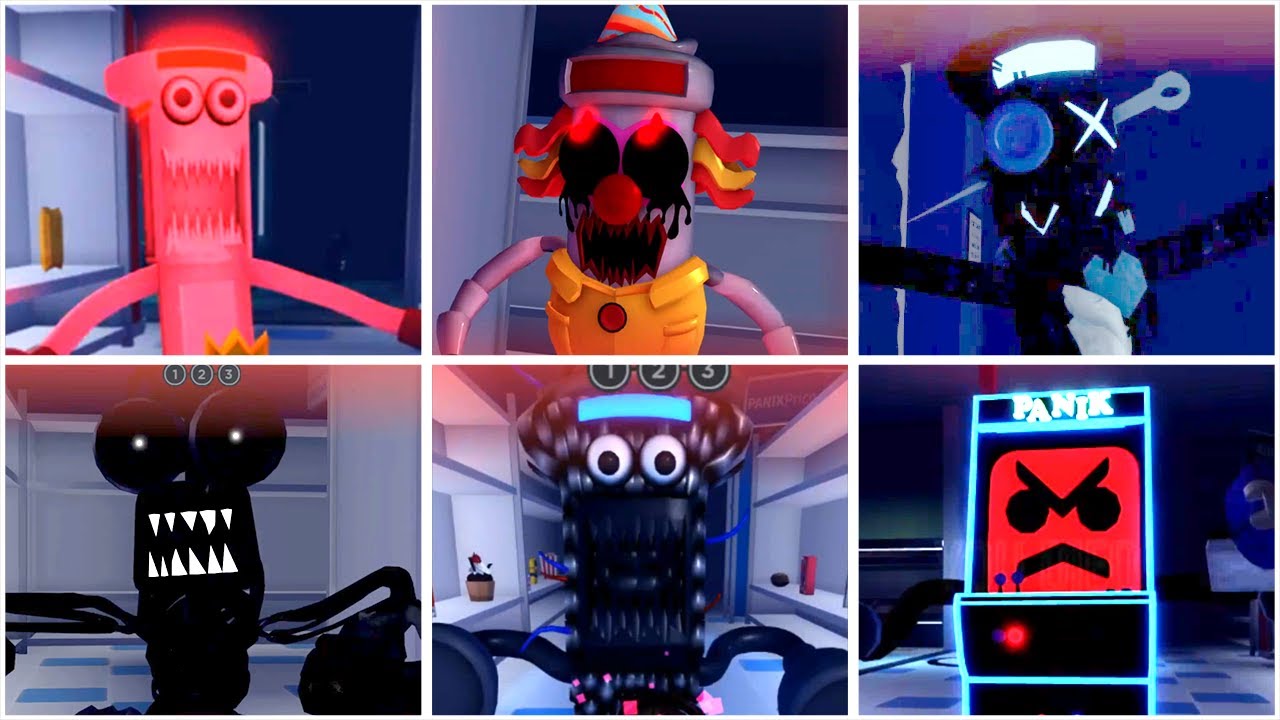 Escape Panik ALL JUMPSCARES