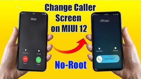 Secret Trick to Change Calling Screen and Dialer in MIUI 12 | MIUI 12 Trick to Change Caller Screen