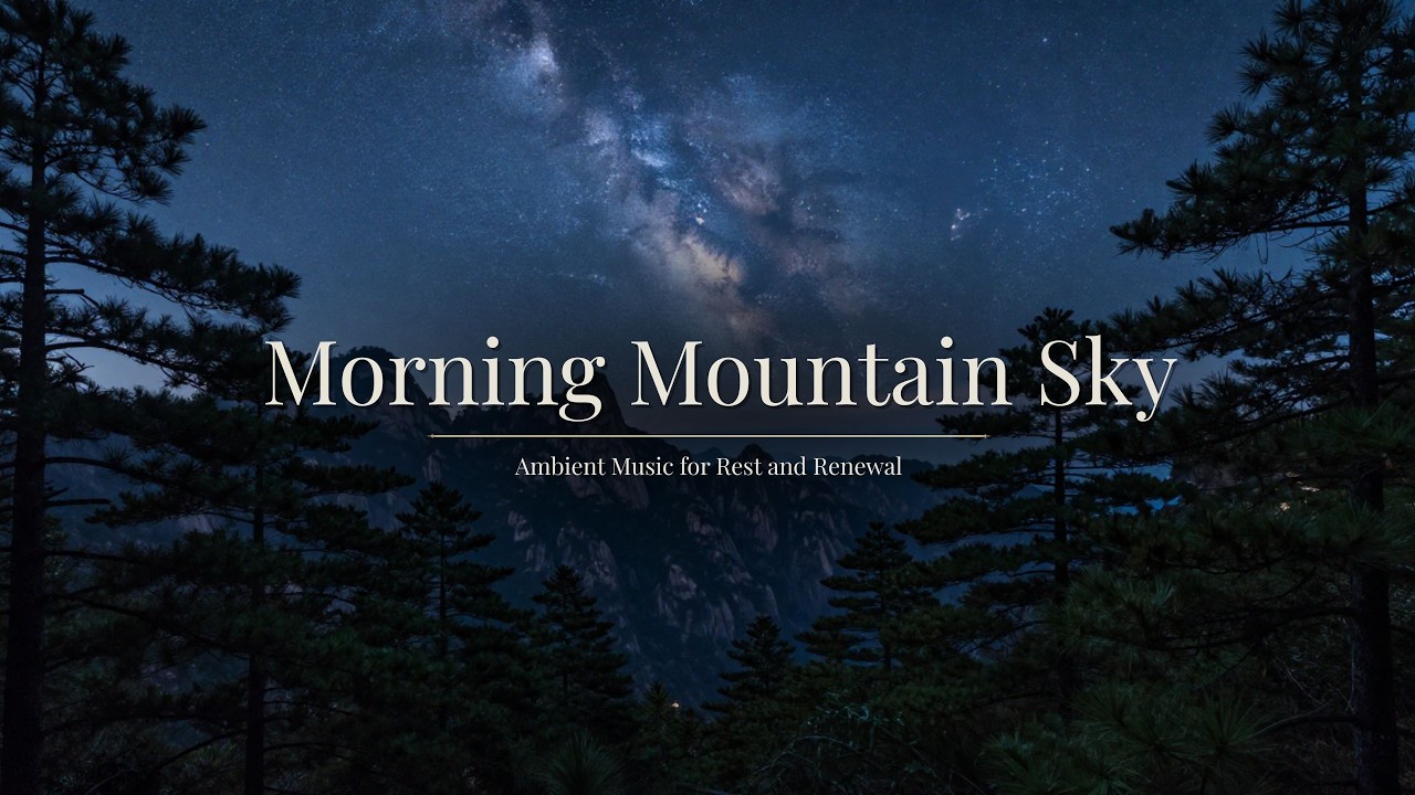 Morning Mountain Sky | Peaceful Ambient Music for Reflection & Rest