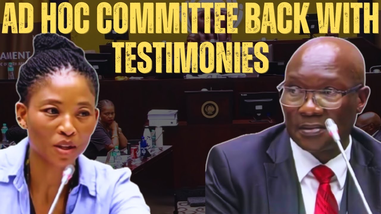 General Khumalo at AD HOC Committee