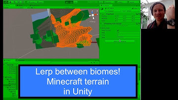 Minecraft Tutorial in Unity: lerp between biomes
