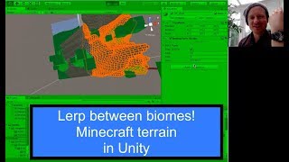 Minecraft Tutorial in Unity: lerp between biomes