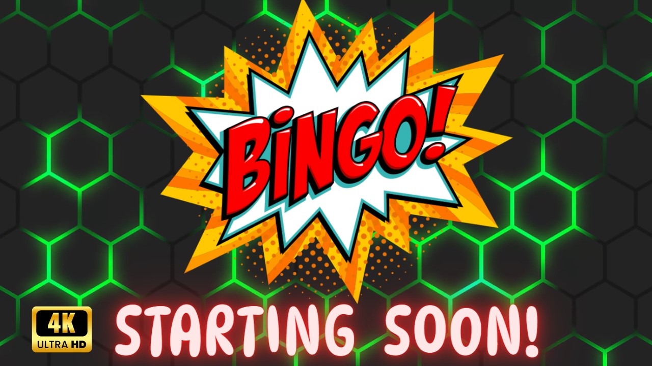 1 Hour Bingo Background Screensaver | 