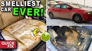 Cleaning The SMELLIEST Car Ever! | Quick Fix | The Detail Geek 2