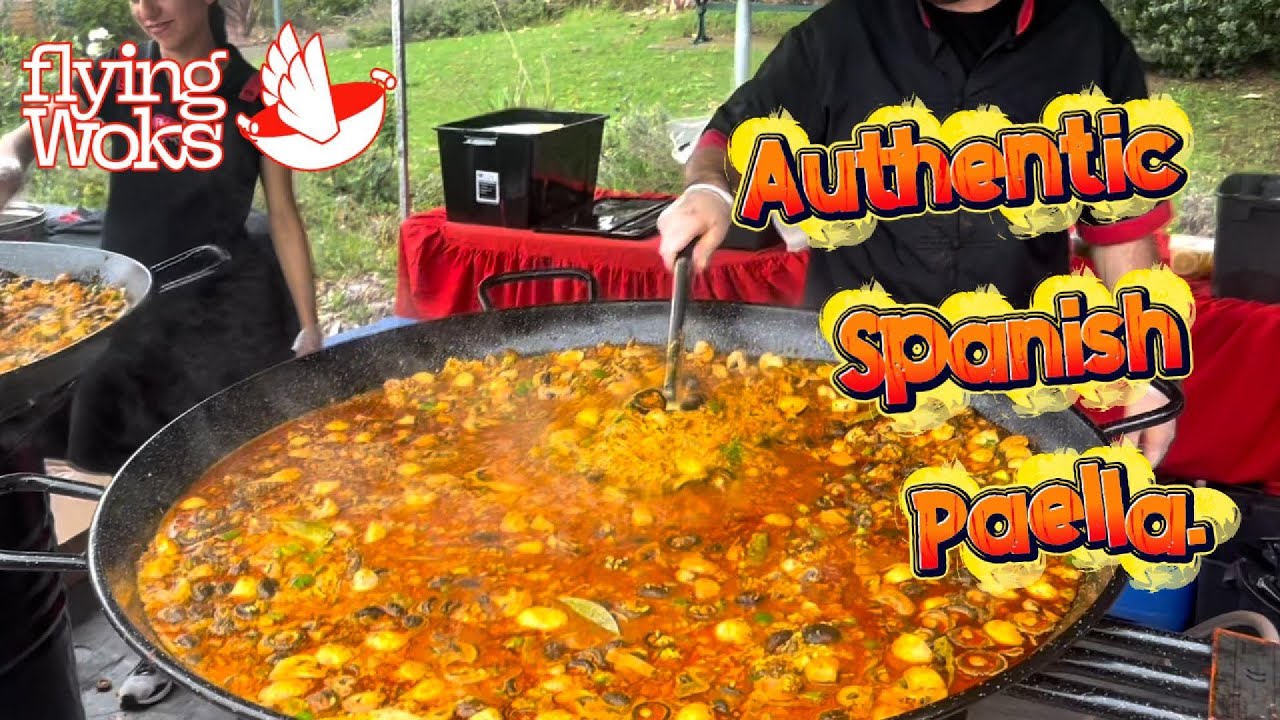 This Giant Paella Will Blow Your Mind — Flying Woks Catering
