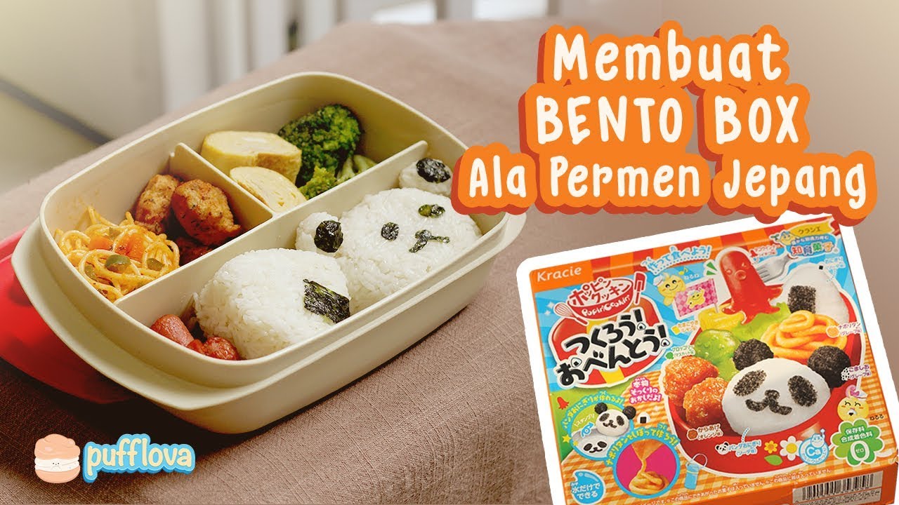 MEMBUAT BENTO BOX ALA PERMEN JEPANG | BENTO BOX RECIPE