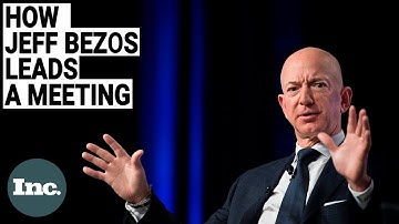 Jeff Bezos: 3 Rules to Having an Efficient Meeting | Inc.