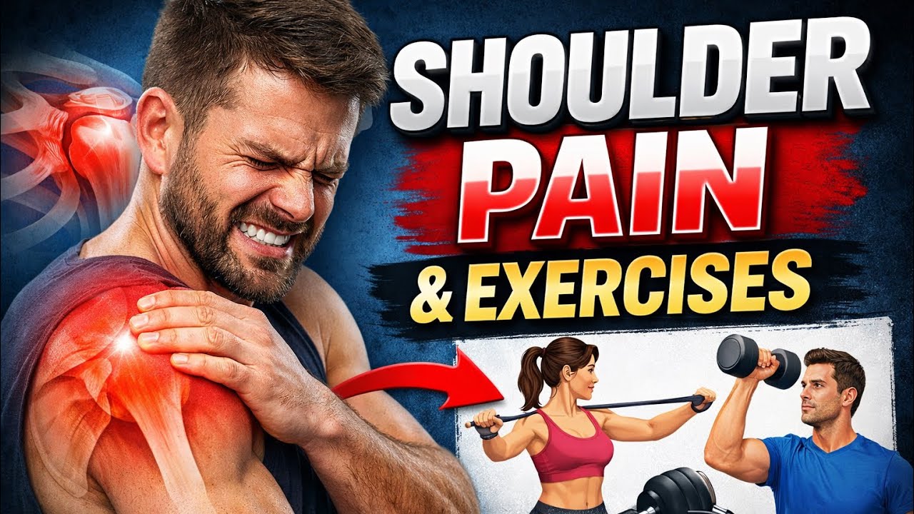 Shoulder Pain? Fix It Without Surgery! 6 exercises to relieve it. - YouTube
