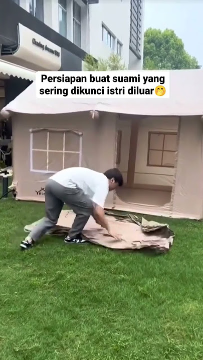 tenda camping pompa angin
