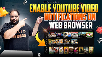 How To Enable YouTube Channel Video Notifications on Web Browser |  Never Miss an Upload! 2025 Guide