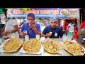 Street Biggest Chinese Paratha Eating Challenge | Aligarh City Street Paratha | Street Food Challeng