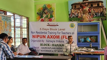 NIPUN AXOM (FLN) Training | Tinsukia || Assam