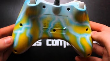 Custom Painted Xbox 360 Controller made by: AirbrushFX + His Canvas he Made me!