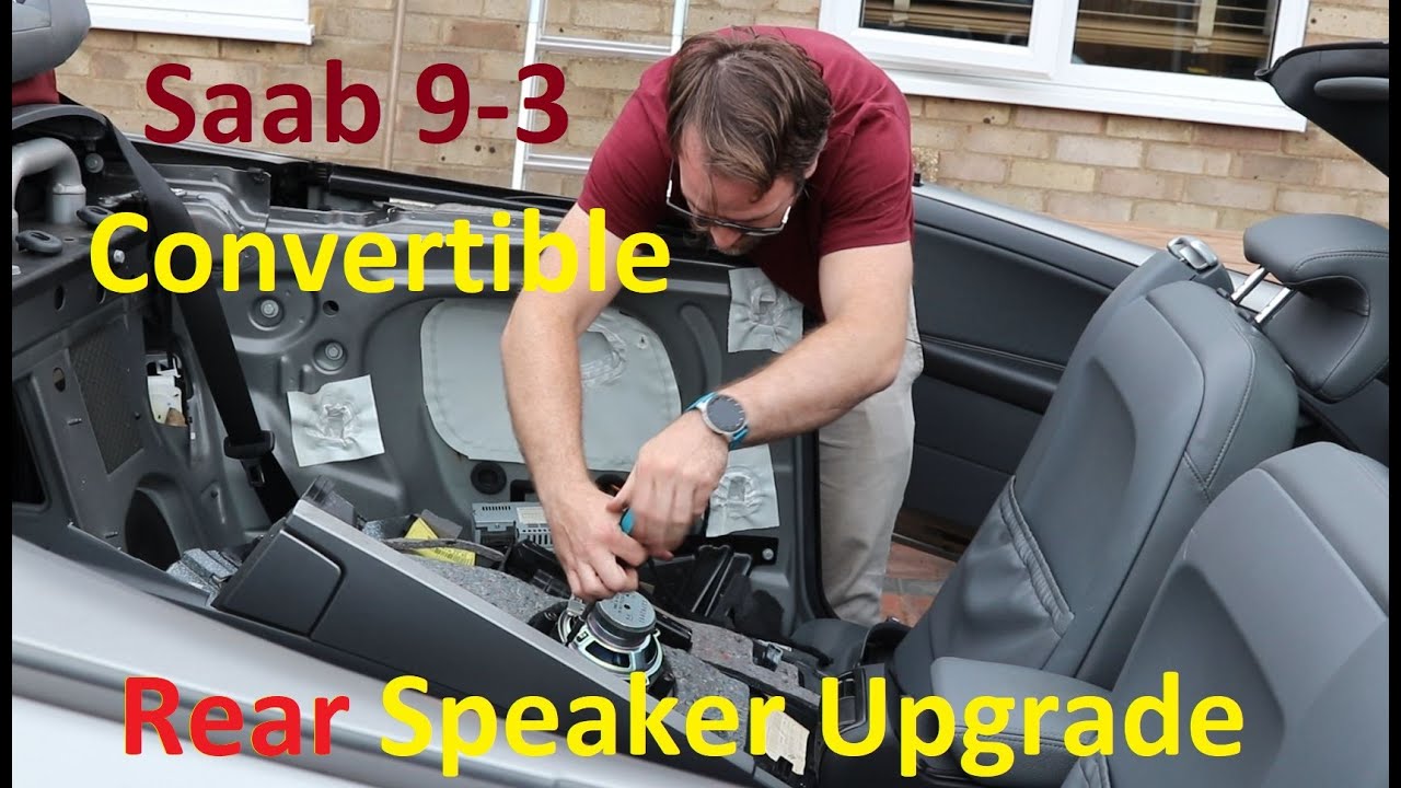 Saab 9-3 Convertible Rear Speaker 