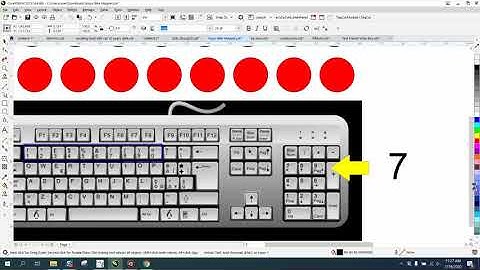 Corel Draw Tips & Tricks Ctrl + a number Part 3