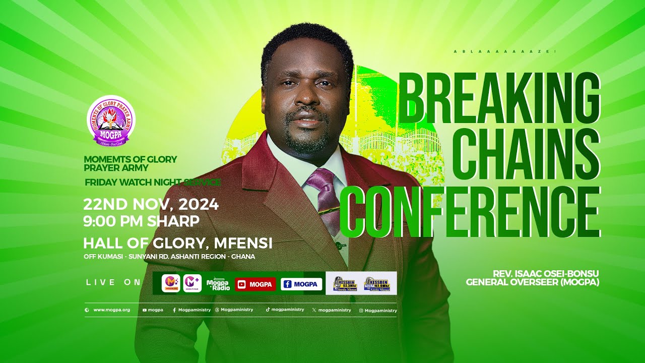 BREAKING CHAINS CONFERENCE || 22 - 11 - 2024 - YouTube